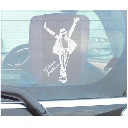 Michael Jackson Smooth Criminal Window Sticker-155mm Car,Van,Truck ...